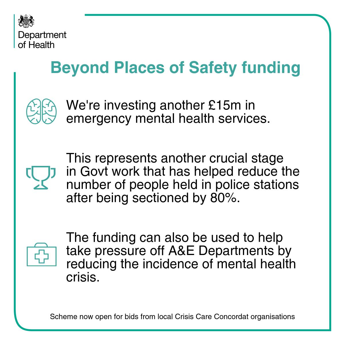 New £15m scheme to improve urgent mental healthcare in local areas ...