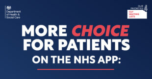 More choice for patients on the NHS app