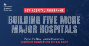 Building five more major hospitals